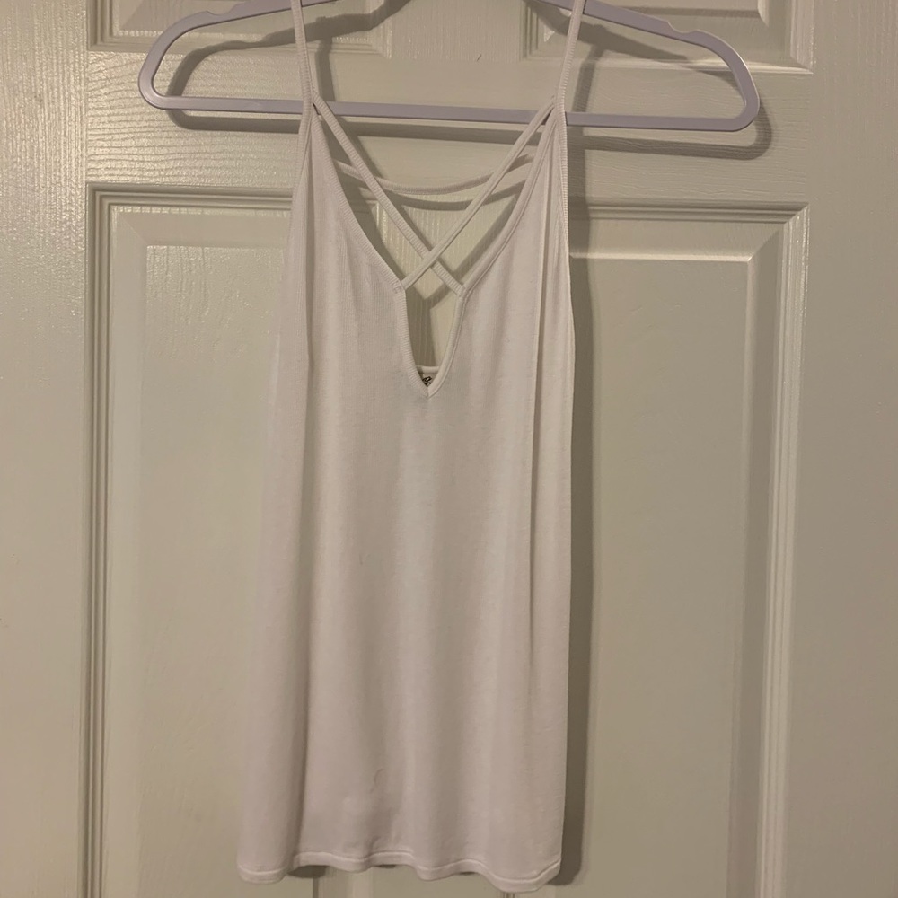 Express one eleven strappy detail tank